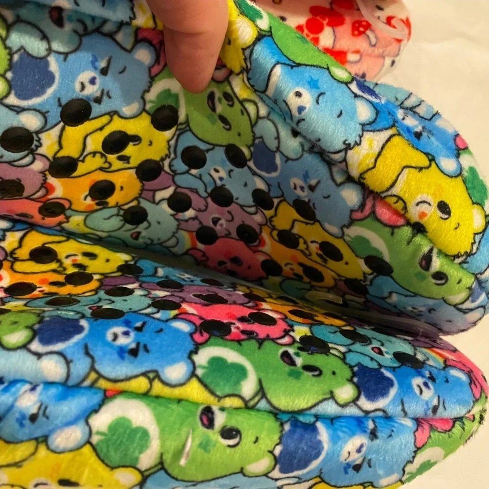 Slipper Socks Care Bears & Hello Kitty set (2 pair)